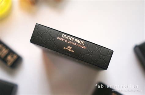 gucci face powder swatches